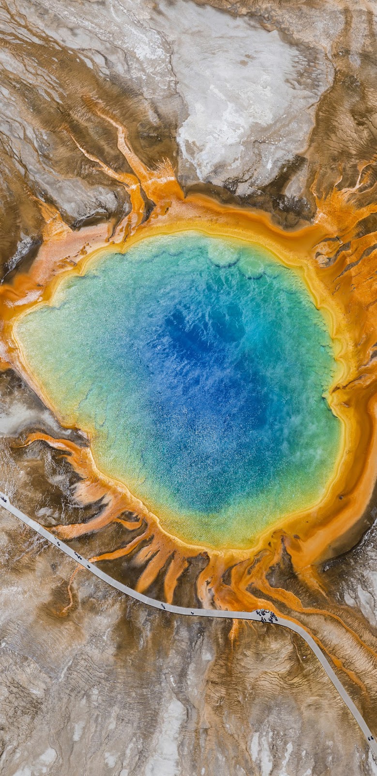 Grand Prismatic Spring in Yellowstone National Park, Wyoming and 50+ Secret Places in America That Most Tourists Don't Know About