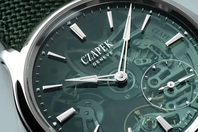 Czapek and Fratello Unveil Limited Promenade Transparencies in “Viridian Green”