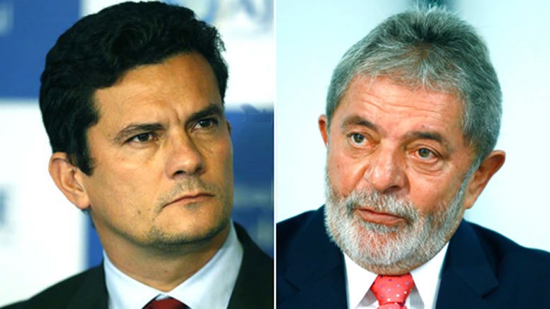 Resultado de imagem para imagem de Lula x Moro