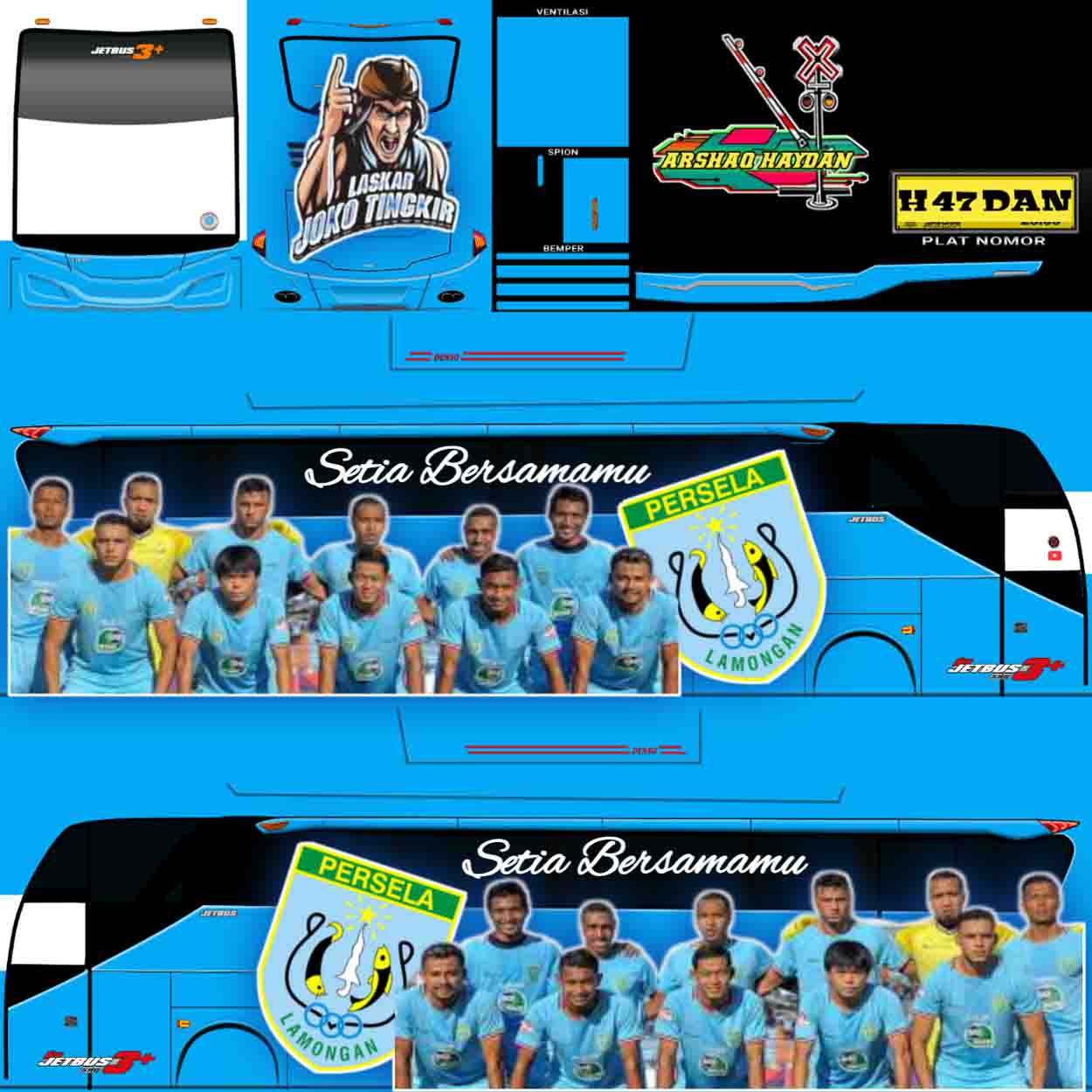 livery bussid pemain bola