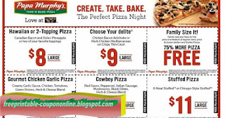 Free Printable Papa Murphys Coupons