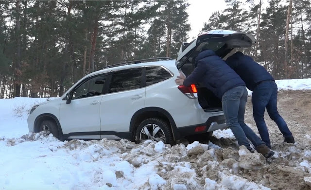 Тестируем Subaru Forester на бездорожье