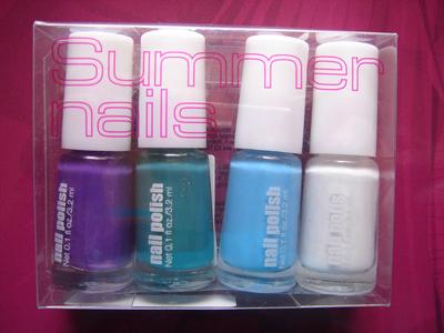 Premio giveaway estivo di beauty & vanity: Kit Summer Nails by H&M