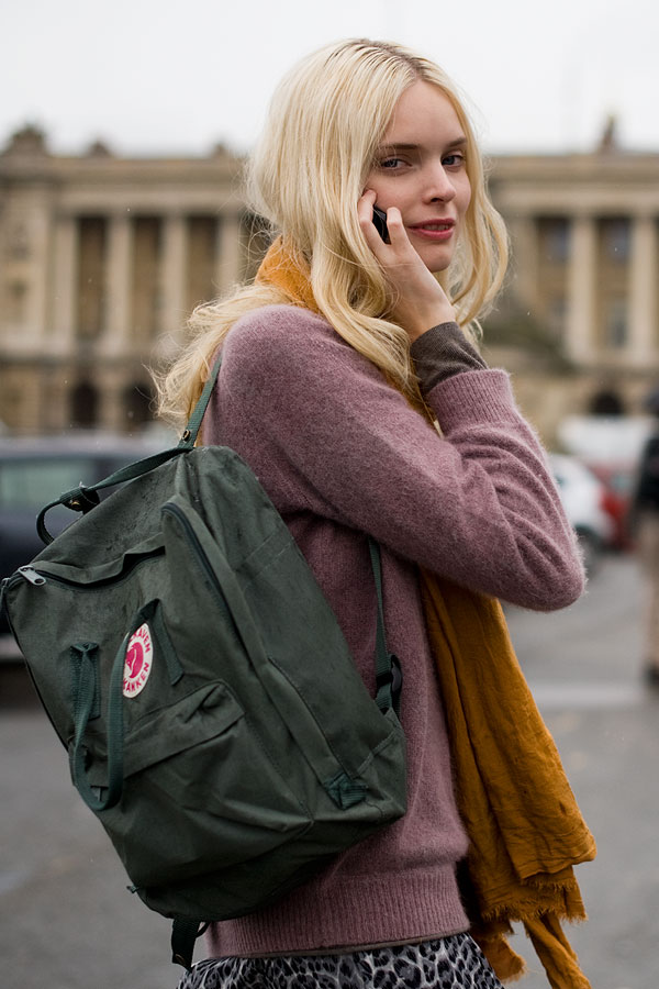 Paris Fashion Week SS 2011... Balenciaga and Backpacks