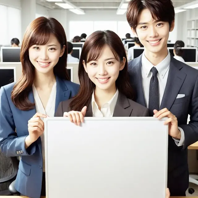 Business,Asians,Message Board,AI Image, Free Stock Photo013
