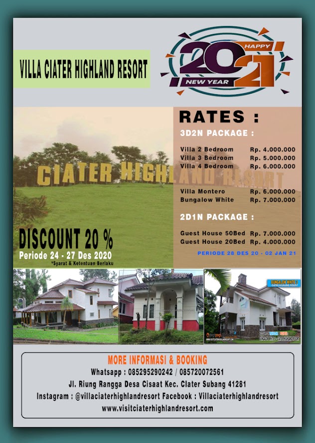 HARGA VILLA TAHUN BARU