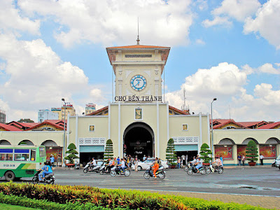 Ben Thanh Market-the symbol of Hochiminh city in Vietnam