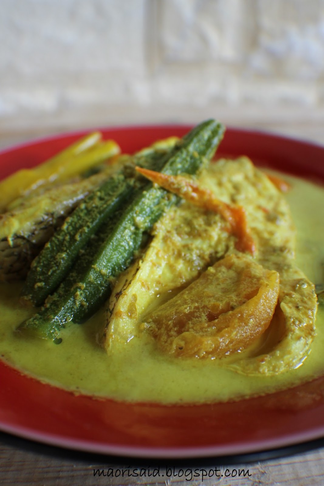 Mori's Kitchen: Gulai Lemak Cili Api Ikan Jenahak