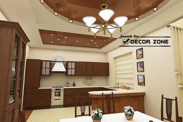 30 false ceiling designs for bedroom, kitchen and dining room  stretch ceiling designs for kitchen and dining area