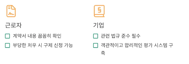 수습 및 시용 기간 주의사항