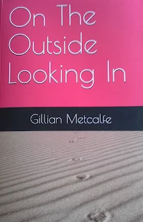 the front cover of my first book on the outside looking in