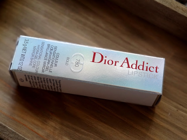 Dior Addict Hydra-Gel Core Mirror Shine Lipstick in Bold 780 Review, Photos, Swatches