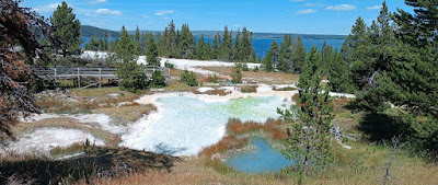 Yellowstone, West Tumb Geyser Basin.