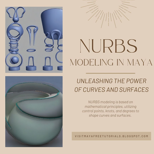 NURBS Modeling in Maya