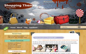 Lollipop Blogger Template