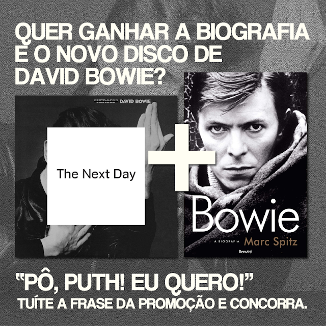 PROMOÇÃO: CD + BIOGRAFIA DE DAVID BOWIE