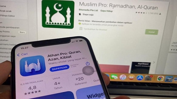 Aplikasi Jadwal Puasa Ramadan di Android dan iOS
