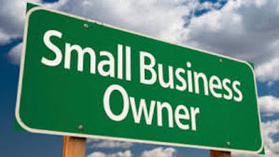 White on Green Small Business Owner Billboard.