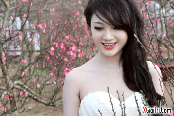 Trang Cherry khoe sắc cùng xuân