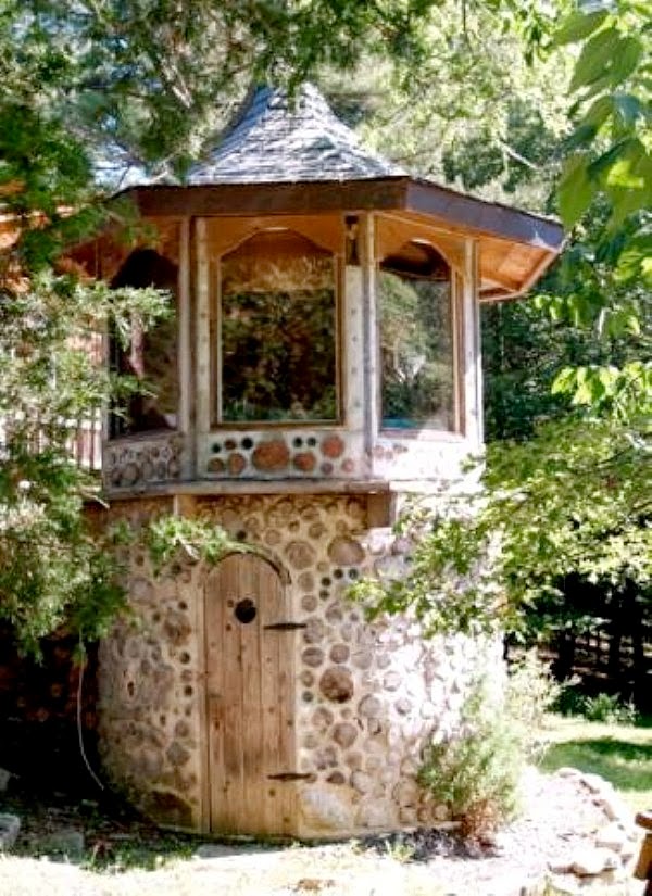 Cordwood Sheds and Cabins - Rustic Fabulous