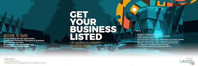 Get Your Business Listed On Nigeria's Largest Coupon Book