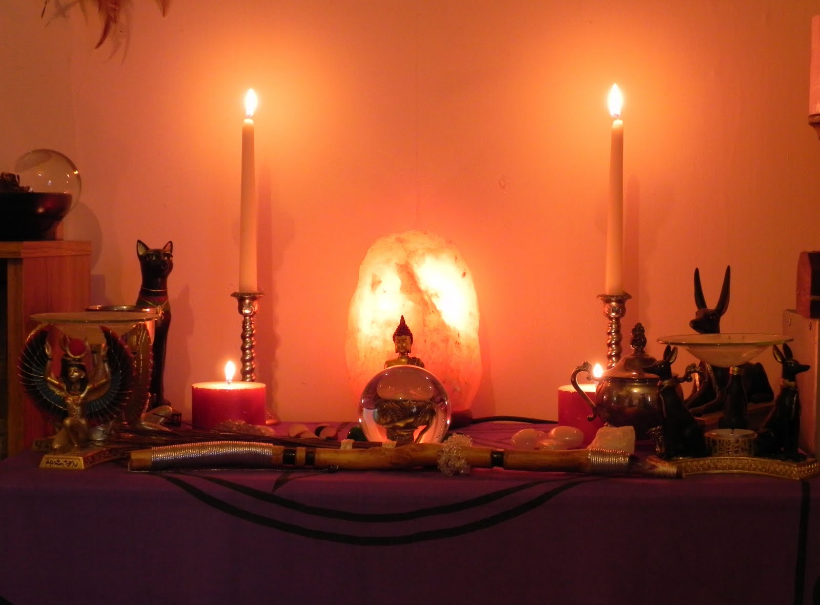 Pendencrystals The Wiccan Altar 