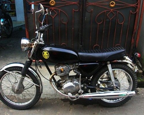 88 Gambar modifikasi motor cb 100 150 chopper klasik ala 