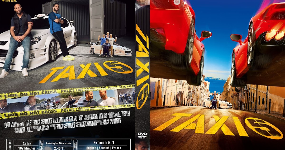 Taxi 5 DVD Cover - Cover Addict - DVD, Bluray Covers and 