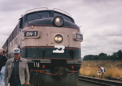 Burlington Northern F9-2 BN-1 in Kelso, Washington