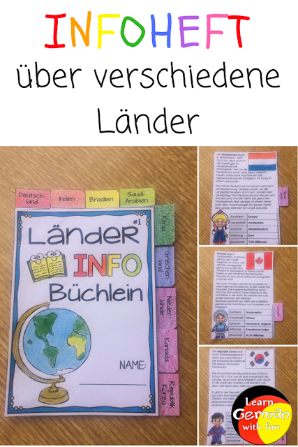 Infos für Grundschüler zu Ländern.