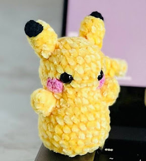 PATRON GRATIS PIKACHU | POKEMON AMIGURUMI 68453