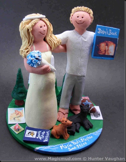 Redneck Wedding Cake Toppers