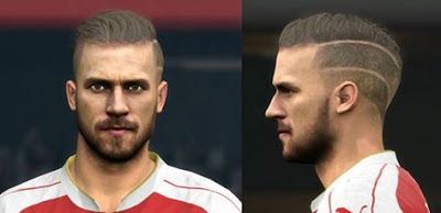 PES 2016 Aaron Ramsey face