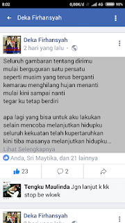 Sebuah lagu lama yang zaman now masih enak didengar - "Melanjutkan Hidup" yang dipopulerkan oleh Desy Ratnasari