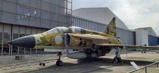 Saab Viggen Sk 37E Museé de l'air et de l'Espace