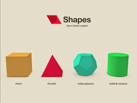 Shapes - L'apprendimento di Geometria 3D