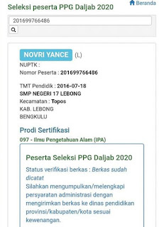 cek peserta sergur 2020 di sergur.id