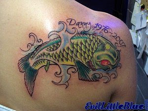 Koi Fish Tattoos Pictures Designs