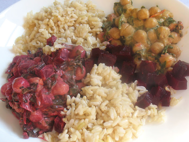 Chickpea, Spinach and Beet