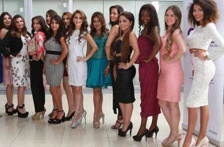 Candidatas a Reina de Quito 2016