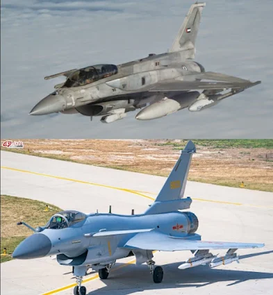 The Ability of the China's J-10C vs US F-16V, Super Advanced Fighter Jet Duo