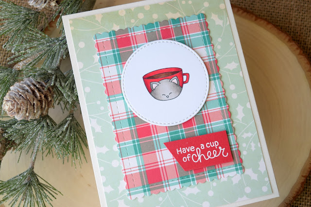 Newton's Nook Designs Cup of Cocoa Card by Jess Crafts