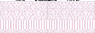 White Arabesques in Lilac Quinceañera Party Free Printables