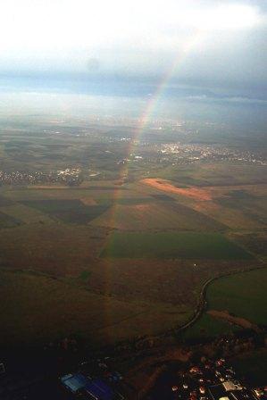 Auspicious Rainbow Welcome to Sofia, Bulgaria