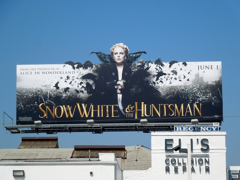 Snow White Huntsman Queen billboard