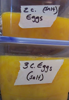 how to freeze eggs for long term storage, the best way to freeze eggs, how to freeze eggs, using up extra eggs, what to do with frozen eggs, freezing eggs, tips for freezing and thawing eggs, 