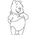 Desenho do Ursinho Pooh para Colorir