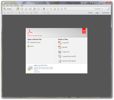 Screenshot Software Adobe