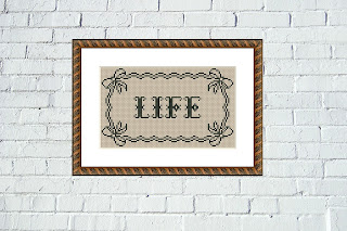 Life cross stitch pattern - Tango Stitch