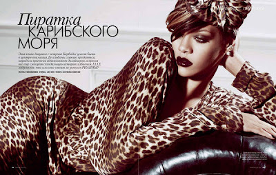 Rihanna Revista Elle Rusia (Agosto 2010)